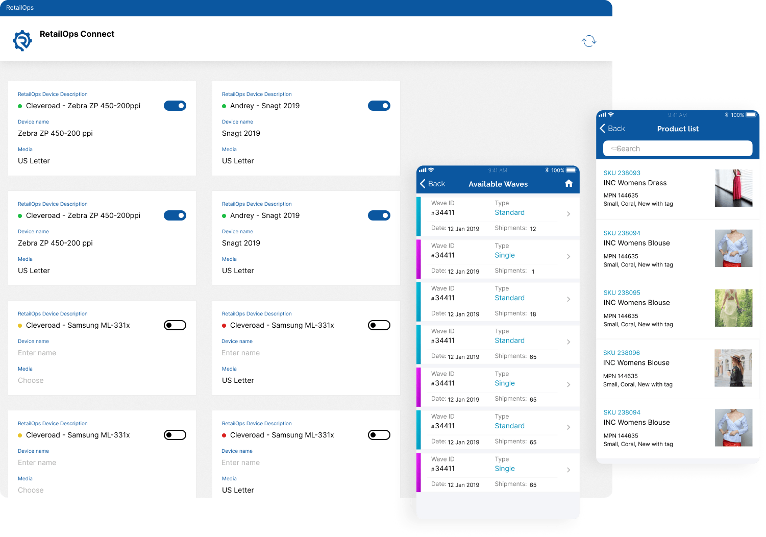 SaaS Platform for Retail Operations